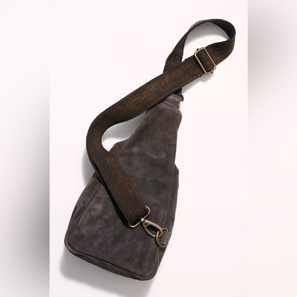 Free People - Chocolate Hudson Sling Bag - Picture 6 of 8